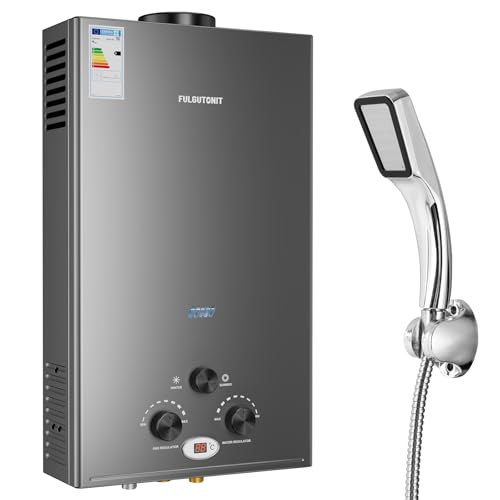 Fulgutonit Calentador de Agua Gas LPG 18L 36KW
