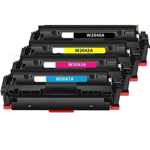 416A 4Pack High Yield Toner Cartridge Is Compatible with HP Color LaserJet Pro MFP M479fdw M454dw M479fdn M479dw M479fnw M479 M454dn M454 (416A W2040A W2041A W2042A W2043A )