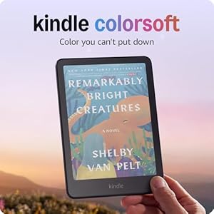 Amazon Kindle Colorsoft 16 GB (newest model) – With color display and adjustable warm light – No Ads – Black