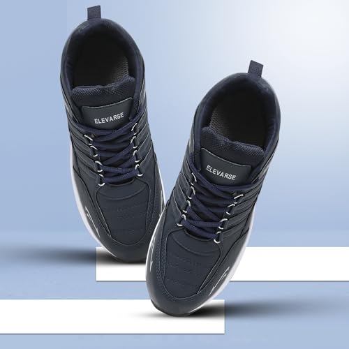 Image of Men's Lightweight Walking Shoes - Comfortable Sports & Running Shoes for Everyday Adventures(Power Blue)