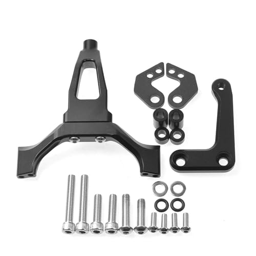 Support amortisseur direction MT09 2025 kit fixation alu CNC - 4