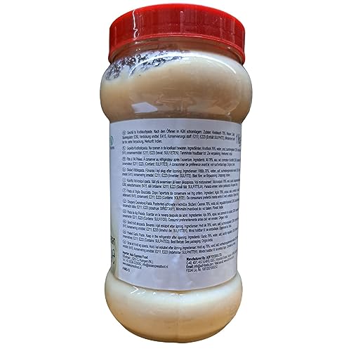 ASHOKA - Geschälte Knoblauch Paste - Multipack (6 X 1 KG)