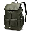 ELLE Wayfarer 23L Monogram Travel Backpack | Olive Green