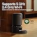 PETLIBRO Automatic Cat Feeder, 5G WiFi Automatic Dog Food Dispenser with Freshness Preservation, 5L Timed Pet Feeder with Low Food Sensor, Up to 10 Meals Per Day, Granary Black