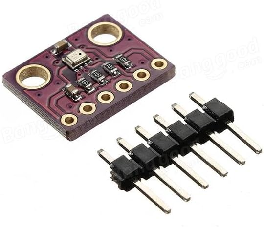 HiLetgo BME280 3.3V Atmospheric Pressure Sensor GY-BME280-3.3 Temperature Humidity Sensor Module for Arduino
