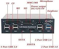 Algopix Similar Product 6 - eoocvt 525 inch MultiFunction USB 30