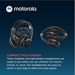 Motorola Sound Moto XT 220 | Casque sans Fil avec 24 Heures de Temps de Jeu et Microphone | Isolation Acoustique Passive… – Image 3
