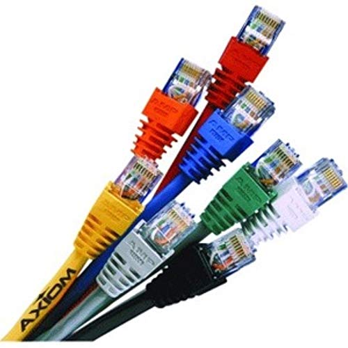 Câble de réseau Cat5e Axiom 15,24 m violet U/UTP avec connecteurs RJ-45