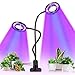 Produktbild Pflanzenlampe, Pflanzenlicht mit UPGRADED Automatische Zeitschaltuhr, Lovebay 18W Rot Blau Dimmbar Schwanenhals Grow Led Wachsen licht Pflanzenleuchte Wachstumslampe Lampe für Bonsais Pflanzen