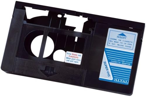 Motorised VHS-C Camcorder Tape (not 8mm tapes) to full VHS Adaptor