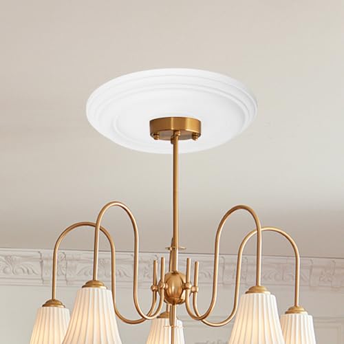 Médaillon de plafond cache-trou décoratif pour masquer les défauts