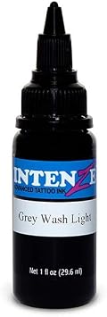 Intenze Tattoo Ink Gray Wash Light 1 oz