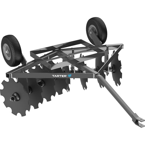 Tarter ATV/UTV Flip Disc - 4ft. Cutting Width, 8 Notched 16in. Blades, 20-Degree Cutting Angle, Model# ATVFD