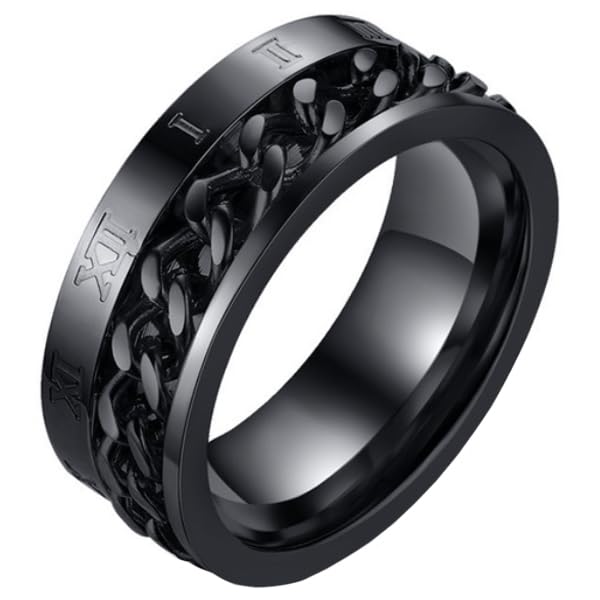 Bague homme cuban Mendes bague large 20mm pour sublimer vos mains