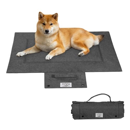 Couverture pour chien imperméable et lavable pour coffre et voyage