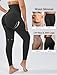 BampooPanPa High Waisted Shapewear Compression Yoga Legging for Women, Tummy Control Butt Lifting Thigh Slimmer Workout Gym Seamless Pant(Black, Medium)