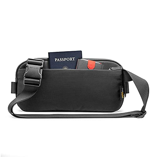 tomtoc Kompakt Sling Bag Minimalistische Brusttasche mit 4L Fassungsvermögen