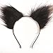 Lavage du Visage Coupe de cheveux en Peluche Chat Oreille Bande de cheveux Femaley Renard Bandeau fête Mignon Doux Super Germination Carte coiffe