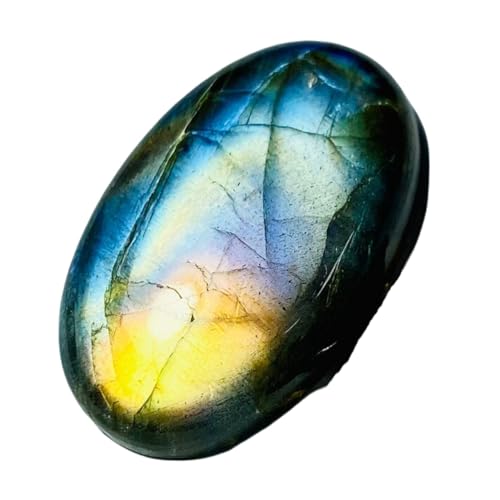Labradorite violette naturelle ovale pour créer votre bague DIY