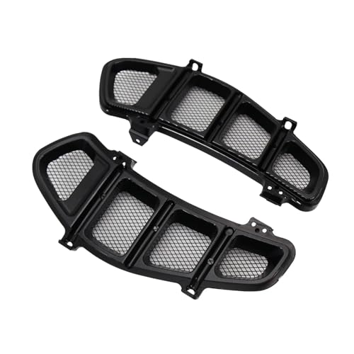 Grille de protection radiateur Vespa GTS 300 finition noire haut de gamme 13-24