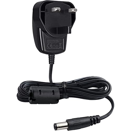 eSynic Power Supply Adapter AC Power Adapter 5V 1A Transformers Wall Charger DC Cable Length 1.5m with 5.5mm Plug for HDMI Switch Splitter, DAC, Led Strips, CCTV, IP Camera, USB HUB etc