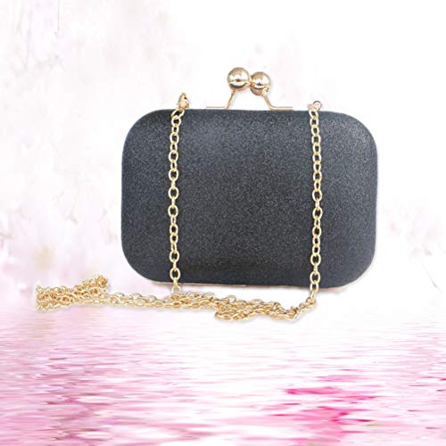 Bolsa feminina com mini clipe para noite, bolsa de ombro, bolsa mensageiro, bolsa de jantar, feminin