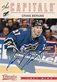 Hockey Trading Card 2012-13 Panini Classic Signatures Autograph Cards #85 Craig Berube EX/NM Auto Capitals