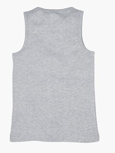 Image of KiddoPanti Boys 100% Cotton Rib Vest Pack of 3