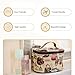 Signare Tapestry Toiletry Bag Makeup Organizer bag for Women with Fashion Boutique Design (TOIL-BOU)