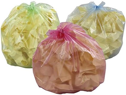 Ordate 5 L Kitchen Office Small Bin Liners, Household Bin Bags, 180 Bags/ 9 Rolls
