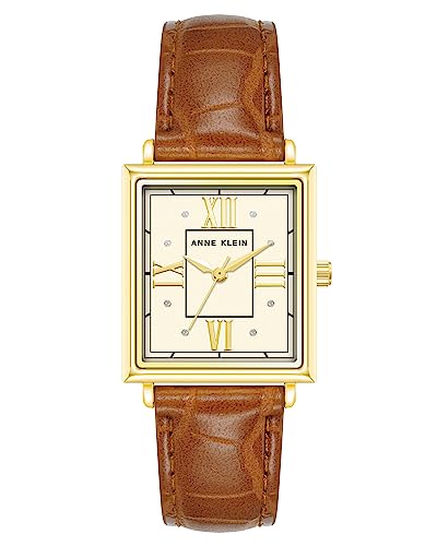 Anne Klein ���f�B�[�X �N���R�O���C�� ���B�[�K�����U�[�X�g���b�v�E�H�b�`, �u���E��/�S�[���h, AK/5000GPHY�B