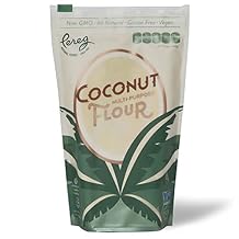 Pereg Coconut Flour 16 Oz - Non GMO, Vegan, Vegetarian & Keto Friendly Wheat Free, All-Purpose Flour & Multi-Purpose Flour Alternative