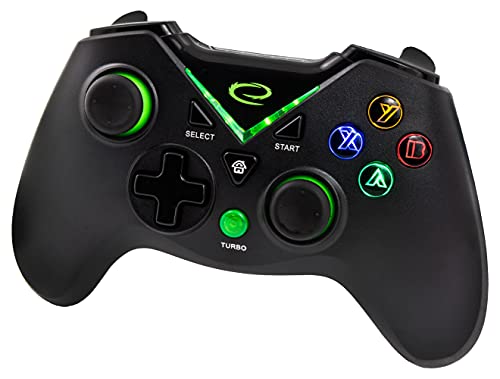 Gamepad+wireless+Esperanza+EGG112K+%28Android++PC++PS3++Xbox+One%3B+black+color++green+color%29