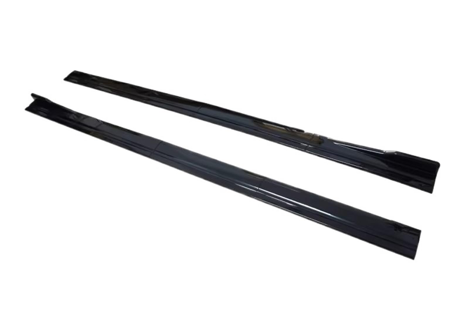Extensiones faldón lateral para F30 F31 2012+ serie 3 coche tuning labio abs negro 8