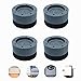 Amortisseurs Lave Linge LSEEKA 4pcs Patins Anti Vibration Tampon Pour Machines à Laver/Sèche-Linge/Réfrigérateur/Antidérapant/Anti-Secousse/Annulation Du Bruit/Absorbant Chocs, Canapé-Lit Riser
