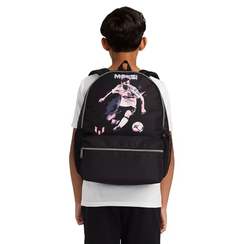 Image of Messi Lifestyle Backpack, Bookbag with Pockets & Adjustable Straps