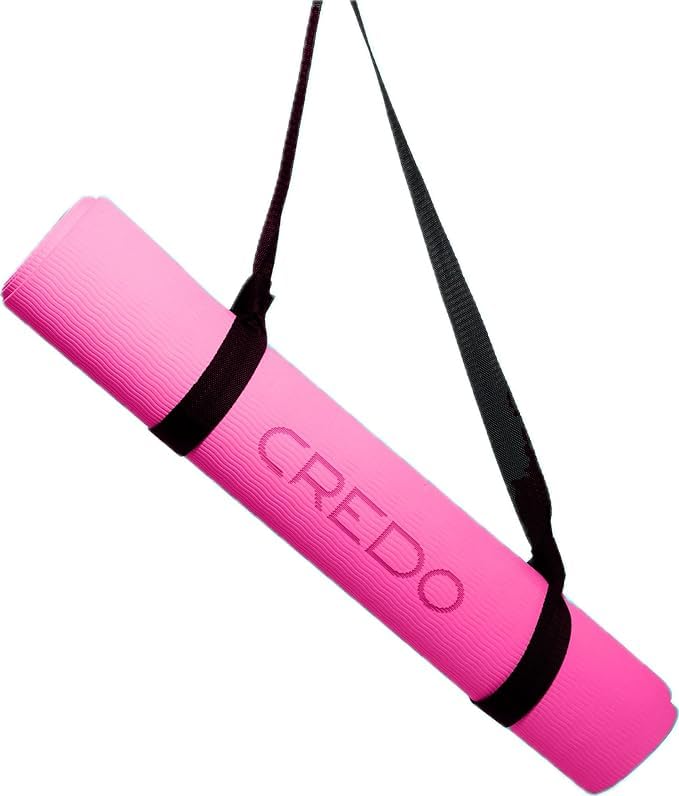 CREDO Yoga Mat for Men Women | Anti Slip Yoga mat Workout mat Yoga Mat | For Home Gym & Outdoor Workout | 8mm (PINK) (B0D9HKCL9X) Amazon Price History, Amazon Price Tracker