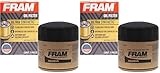 FRAM Ultra Synthetic Automotive Replacement Oil Filter, Designed for Synthetic Oil Changes Lasting up to 20k Miles, XG3614 with SureGrip (Pack of 2)
