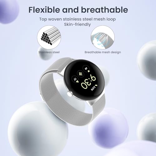 Correa metálica ajustable para reloj Pixel 41mm miniatura 2