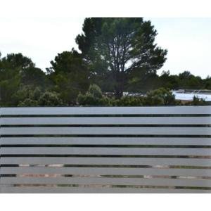 Film fenêtre Protection du vis-à-vis et déco sans colle, statique Largeur 90 cm x 90 cm dessin Rayure