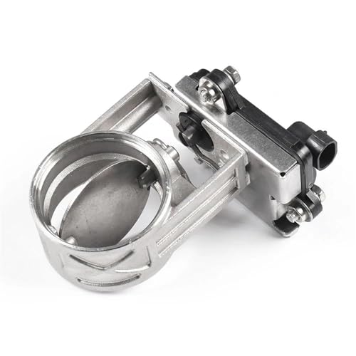 Tubo de escape de coche modificado con válvula de control de 63mm eléctrica para rutas urbanas