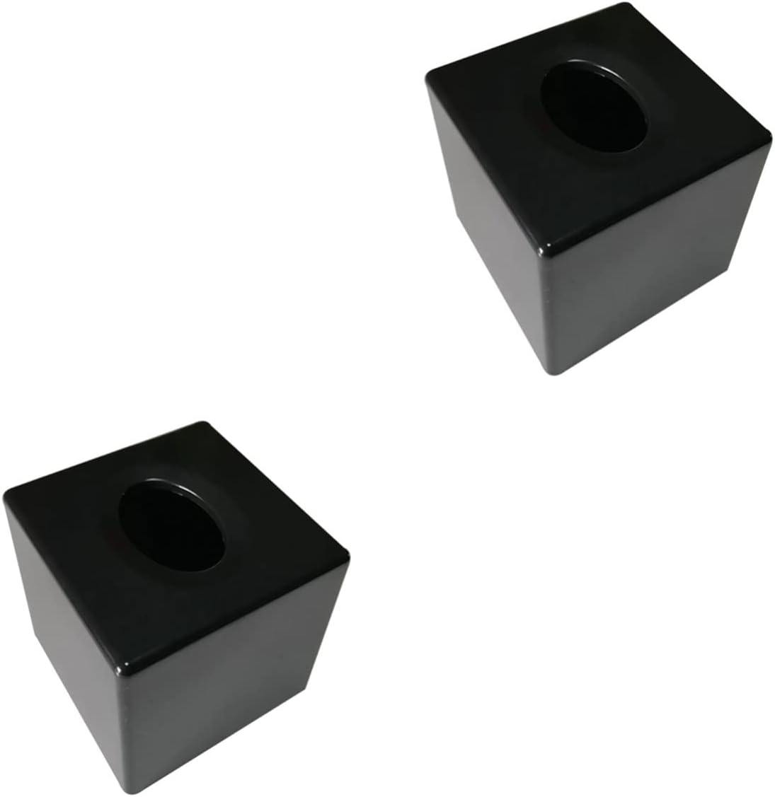 Cabilock 2pcs Box Square Tissue Holder Square Tissue
