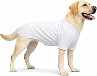 Vista 108 de Lovelonglong Ropa para mascotas, disfraces para perro, ropa de perro salchicha, camiseta en blanco para perros salchicha, Corgi 100% algodón, rosa