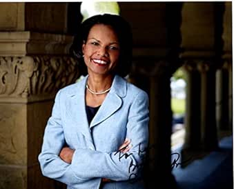 Amazon.com: CONDOLEEZZA RICE Autographed Signed Photograph - To Lori ...