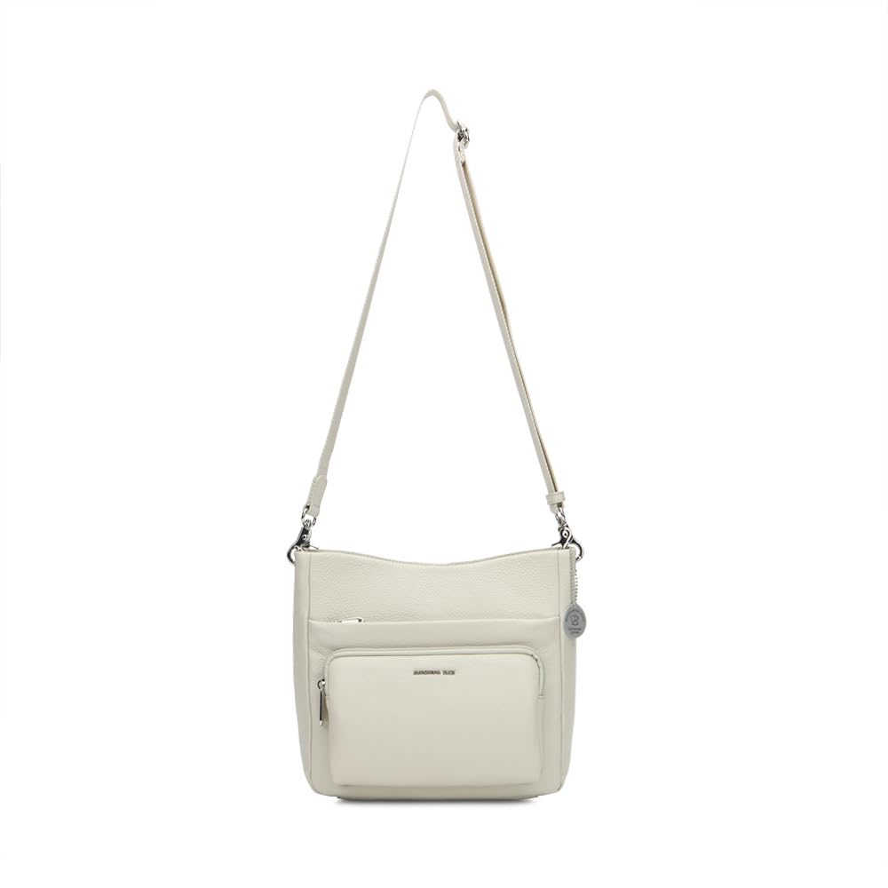 Mandarina Duck Mellow Leather Crossover Women's, Cashmere, Taglia Unica