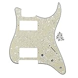 Lista de paquetes: 1 golpeador de guitarra, 25 tornillos de montaje.