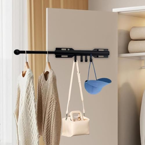 Crochets de rangement en métal pour garde-robe et dressing optimisé