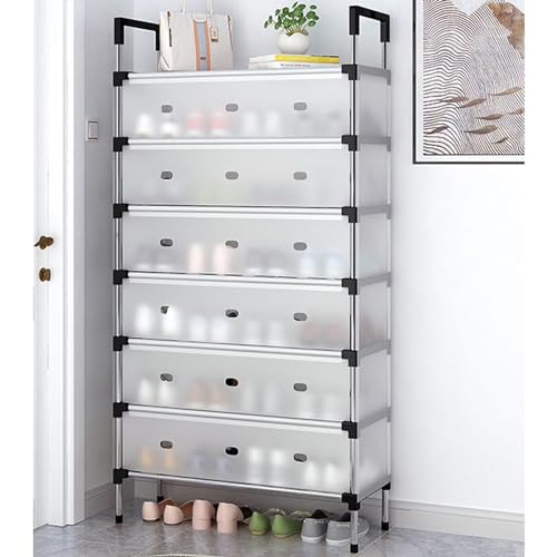 Étagère de rangement compacte pour libérer les sols des petits couloirs