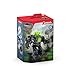 Schleich Eldrador 3-Piece Robot Toy for Boys and Girls Ages 7+, Mini Creatures Shadow Stone World Robot