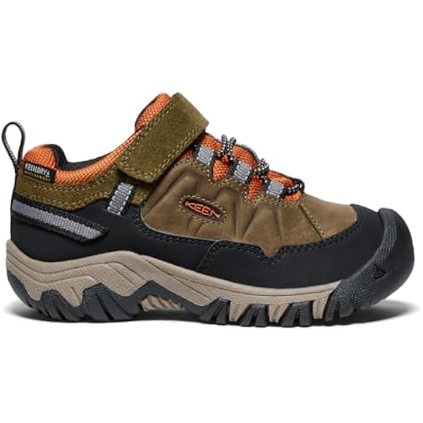 KEEN Унисекс — детские кроссовки Targhee 4 Low Waterproof для трейл-бега